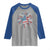 Funny 4th of July Fireworks Foxtrot Delta Tango Raglan Shirt - Wonder Print Shop