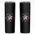 Funny 4th of July Fireworks Foxtrot Delta Tango Skinny Tumbler - Wonder Print Shop