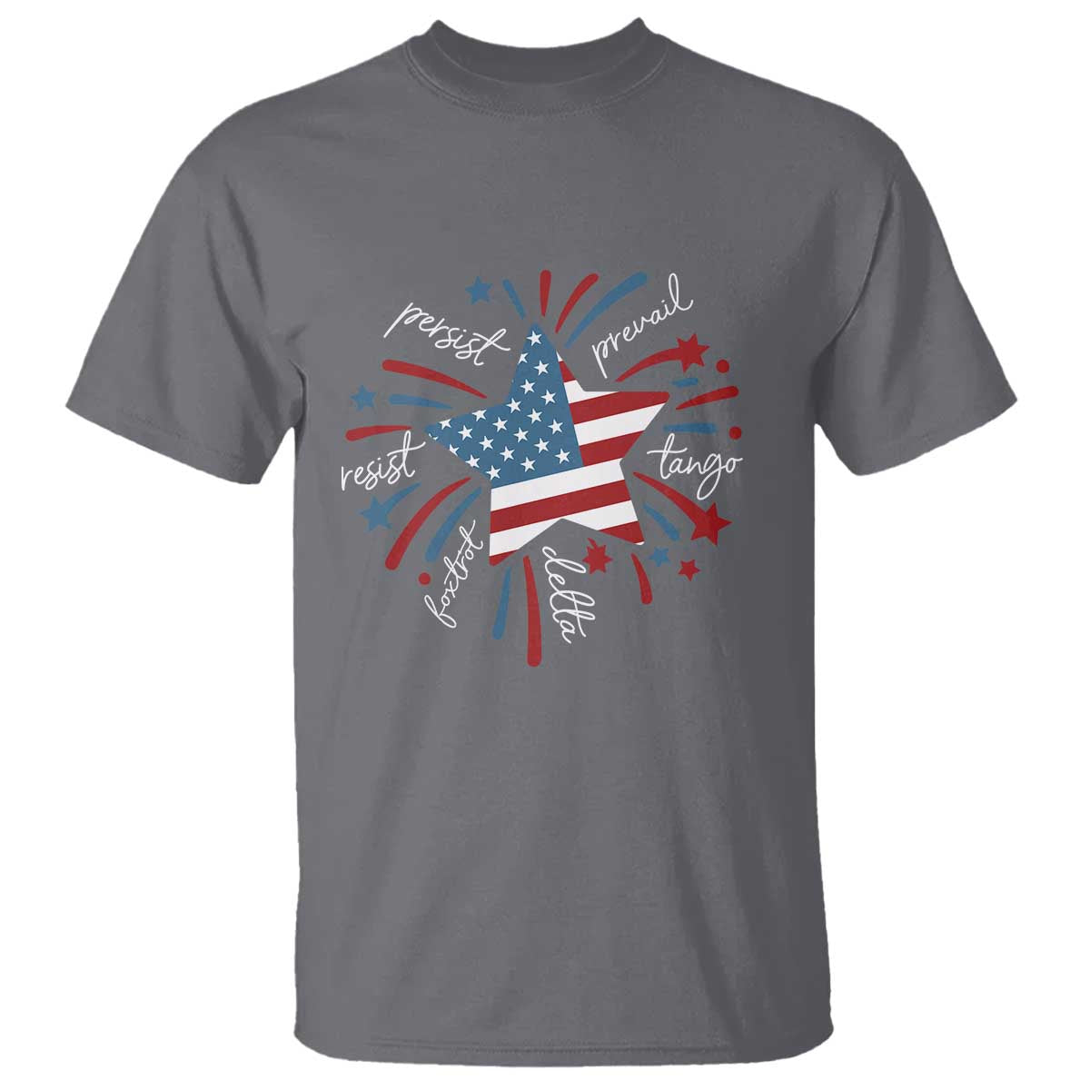 Funny 4th of July Fireworks Foxtrot Delta Tango T Shirt - Wonder Print Shop