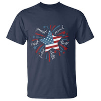 Funny 4th of July Fireworks Foxtrot Delta Tango T Shirt - Wonder Print Shop