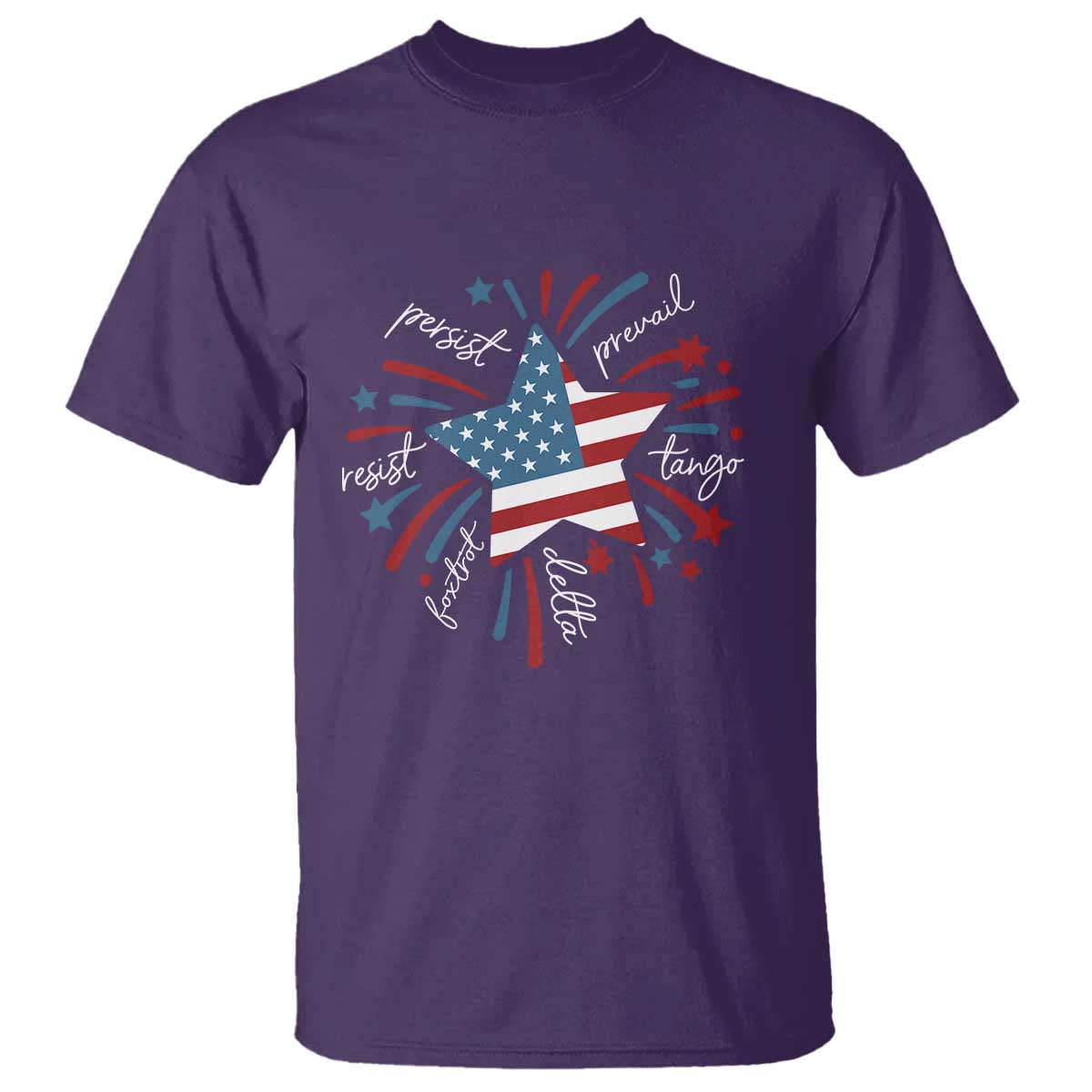 Funny 4th of July Fireworks Foxtrot Delta Tango T Shirt - Wonder Print Shop