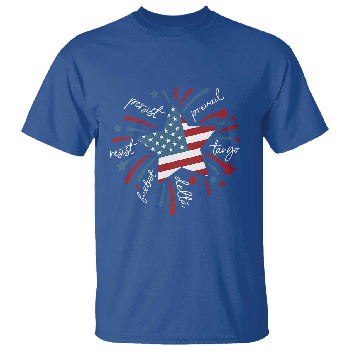 Funny 4th of July Fireworks Foxtrot Delta Tango T Shirt - Wonder Print Shop
