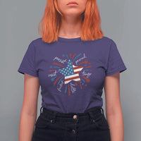 Funny 4th of July Fireworks Foxtrot Delta Tango T Shirt For Women - Wonder Print Shop
