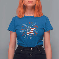 Funny 4th of July Fireworks Foxtrot Delta Tango T Shirt For Women - Wonder Print Shop
