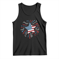 Funny 4th of July Fireworks Foxtrot Delta Tango Tank Top - Wonder Print Shop