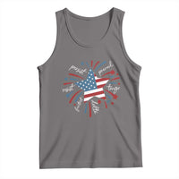 Funny 4th of July Fireworks Foxtrot Delta Tango Tank Top - Wonder Print Shop