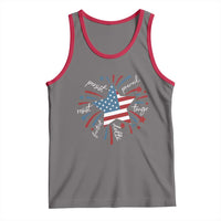 Funny 4th of July Fireworks Foxtrot Delta Tango Tank Top - Wonder Print Shop