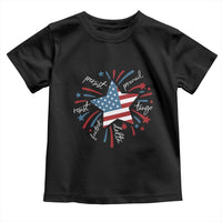 Funny 4th of July Fireworks Foxtrot Delta Tango Toddler T Shirt - Wonder Print Shop
