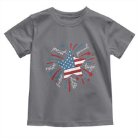 Funny 4th of July Fireworks Foxtrot Delta Tango Toddler T Shirt - Wonder Print Shop
