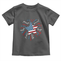 Funny 4th of July Fireworks Foxtrot Delta Tango Toddler T Shirt - Wonder Print Shop