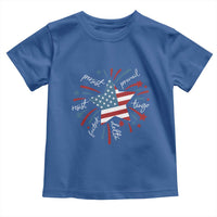 Funny 4th of July Fireworks Foxtrot Delta Tango Toddler T Shirt - Wonder Print Shop