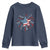 Funny 4th of July Fireworks Foxtrot Delta Tango Youth Sweatshirt - Wonder Print Shop