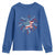 Funny 4th of July Fireworks Foxtrot Delta Tango Youth Sweatshirt - Wonder Print Shop