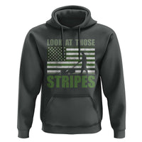 Funny Gardening Lawn Mower Hoodie Look At Those Stripes American Flag - Wonder Print Shop