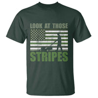 Funny Gardening Lawn Mower T Shirt Look At Those Stripes American Flag - Wonder Print Shop