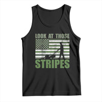 Funny Gardening Lawn Mower Tank Top Look At Those Stripes American Flag - Wonder Print Shop