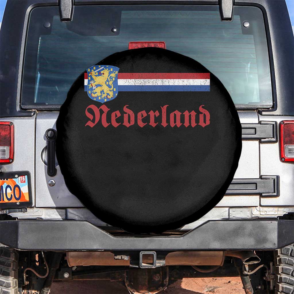 Nederland Holland Emblem Lion Vintage Dutch Flag Spare Tire Cover