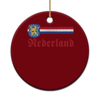 Nederland Holland Emblem Lion Vintage Dutch Flag Ceramic Ornament