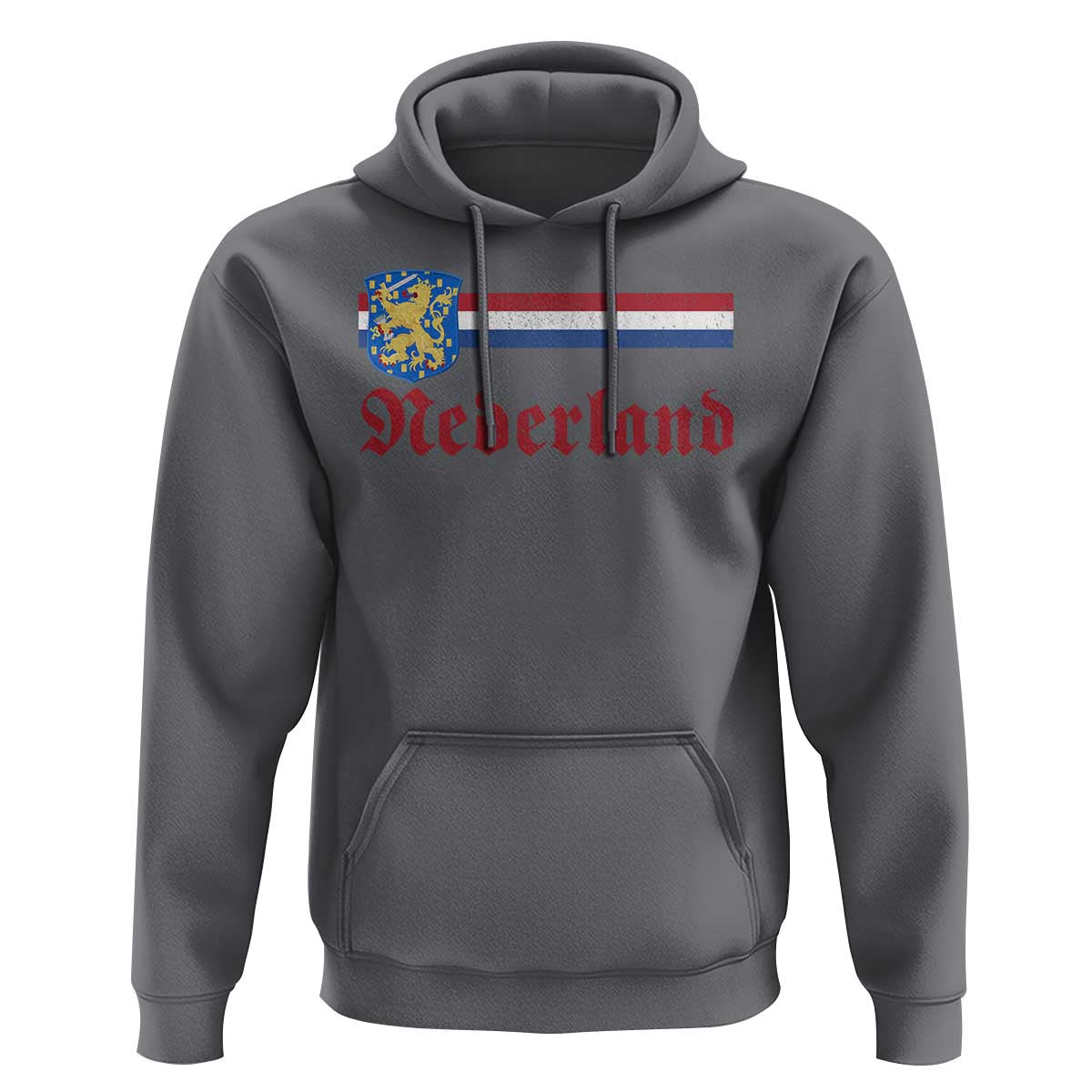 Nederland Holland Emblem Lion Vintage Dutch Flag Hoodie