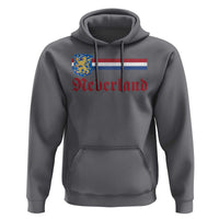 Nederland Holland Emblem Lion Vintage Dutch Flag Hoodie