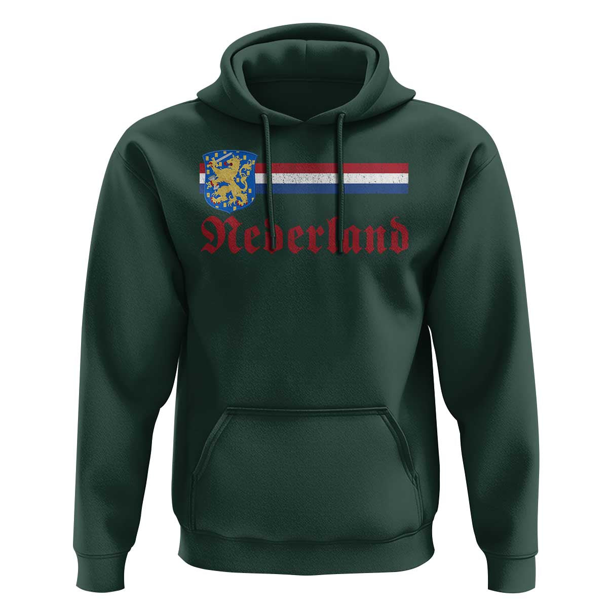 Nederland Holland Emblem Lion Vintage Dutch Flag Hoodie