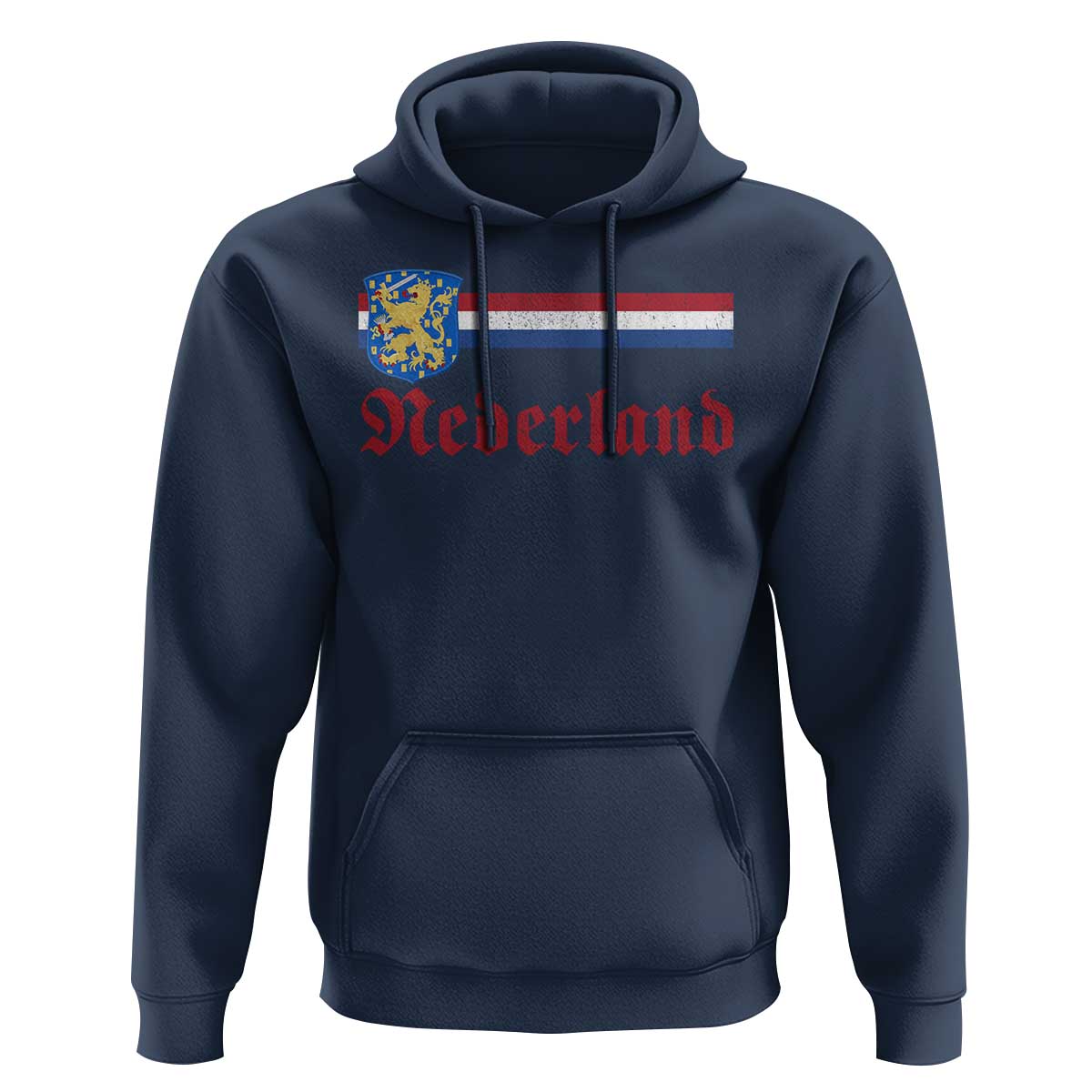 Nederland Holland Emblem Lion Vintage Dutch Flag Hoodie