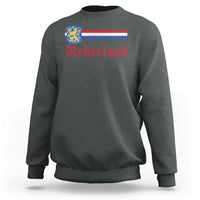 Nederland Holland Emblem Lion Vintage Dutch Flag Sweatshirt