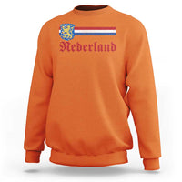Nederland Holland Emblem Lion Vintage Dutch Flag Sweatshirt