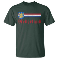Nederland Holland Emblem Lion Vintage Dutch Flag T Shirt