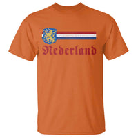 Nederland Holland Emblem Lion Vintage Dutch Flag T Shirt