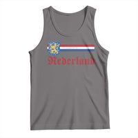 Nederland Holland Emblem Lion Vintage Dutch Flag Tank Top