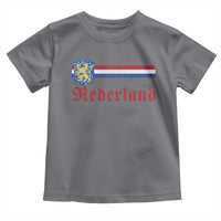 Nederland Holland Emblem Lion Vintage Dutch Flag Toddler T Shirt
