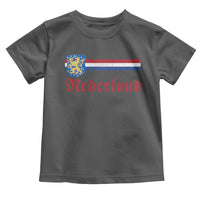 Nederland Holland Emblem Lion Vintage Dutch Flag Toddler T Shirt