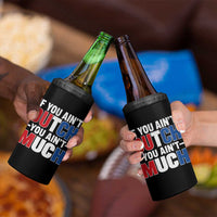 Funny Netherlands 4 in 1 Can Cooler Tumbler If You Ain't Dutch You Ain't Much Holland Pride