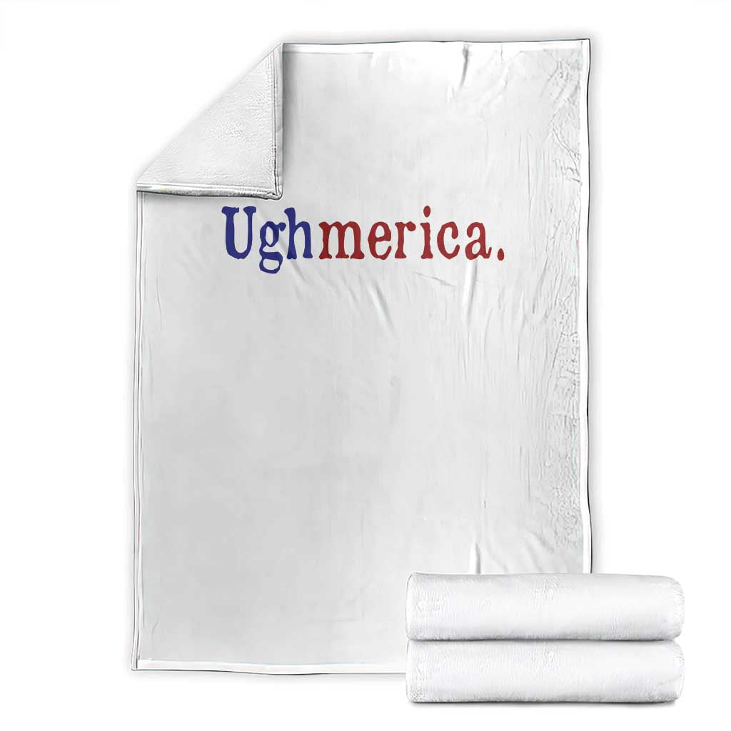 Ughmerica Liberal 4th of July Political Independence Day Throw Blanket