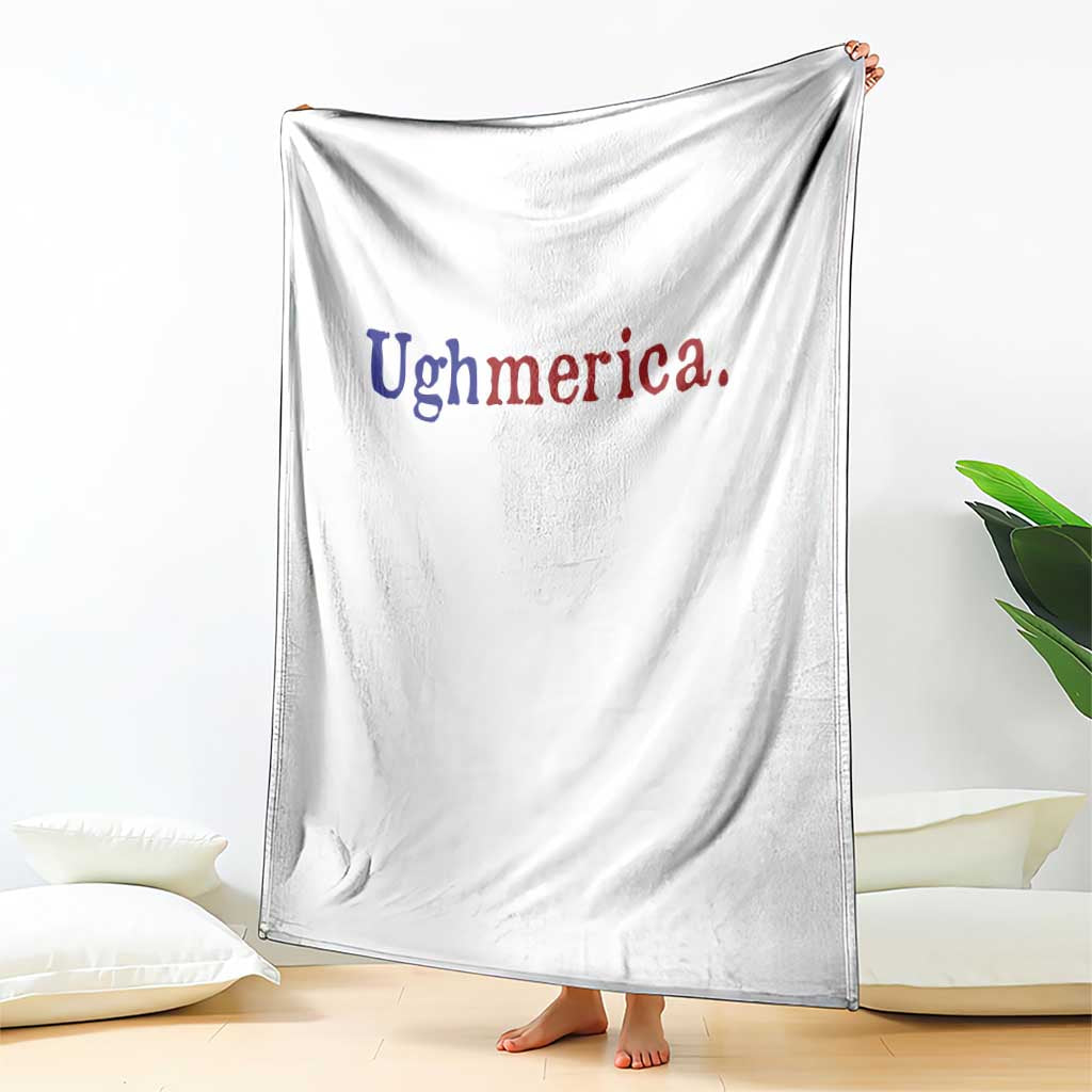 Ughmerica Liberal 4th of July Political Independence Day Throw Blanket