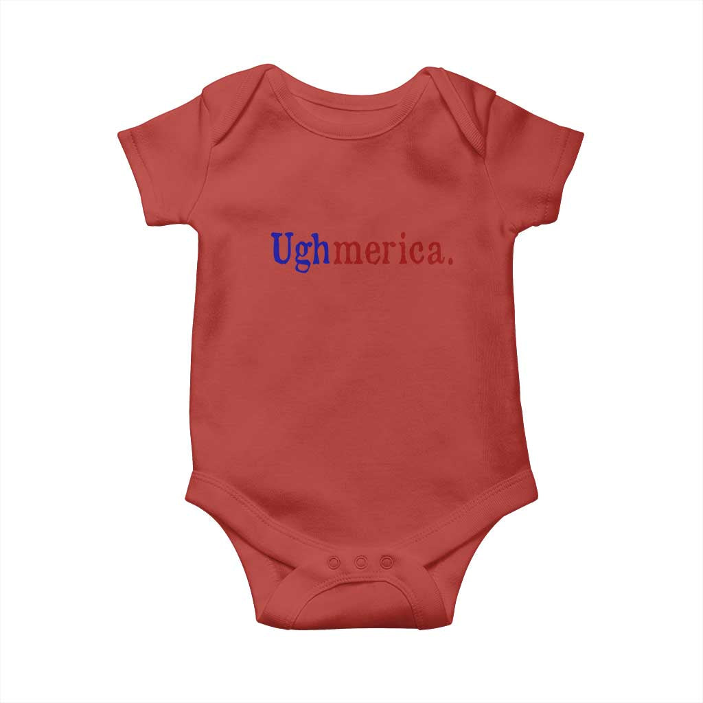 Ughmerica Liberal 4th of July Political Independence Day Baby Onesie