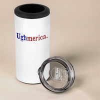 Ughmerica Liberal 4th of July Political Independence Day 4 in 1 Can Cooler Tumbler