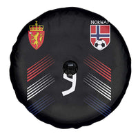 Norway Football Crest Jersey Style Spare Tire Cover Number 9 Viking Athletic for Soccer Fan