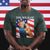 Harris 2024 T Shirt Yes We Kam Strong Woman American Flag - Wonder Print Shop