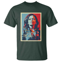 The First But Not The Last T Shirt Madam Harris 2024 USA Portrait Presidential Election - Wonder Print Shop