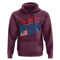 Harris Buttigieg 2024 Hoodie Presidential Election American Flag - Wonder Print Shop