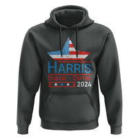Harris Ocasio Cortez 2024 Hoodie American Flag Election Star - Wonder Print Shop