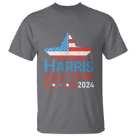 Harris Ocasio Cortez 2024 T Shirt American Flag Election Star - Wonder Print Shop
