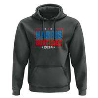 Harris Buttigieg 2024 Hoodie Presidential Election American Flag Star - Wonder Print Shop