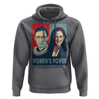 Women's Power Hoodie Ruth Harris Supporter Feminist Women's rights - Wonder Print Shop