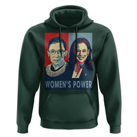 Women's Power Hoodie Ruth Harris Supporter Feminist Women's rights - Wonder Print Shop