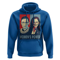 Women's Power Hoodie Ruth Harris Supporter Feminist Women's rights - Wonder Print Shop