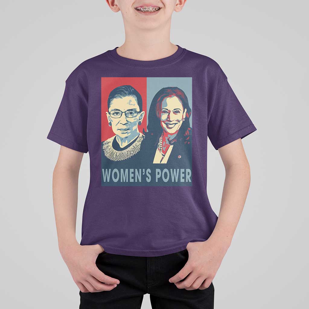Women's Power T Shirt For Kid Ruth Harris Supporter Feminist Women's rights - Wonder Print Shop