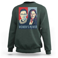 Women's Power Sweatshirt Ruth Harris Supporter Feminist Women's rights - Wonder Print Shop